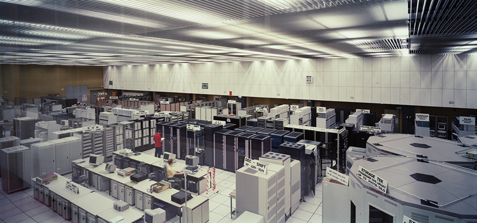 CERN (European Organization for Nuclear Research), computer rooms, 2000 Geneva, Switzerland © Armin Linke, 2000