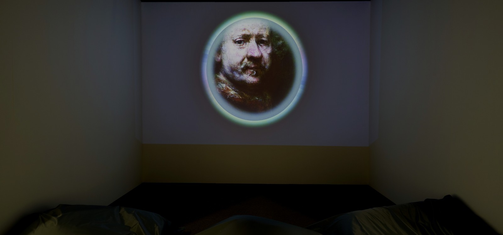 Suzanne Treister, The Holographic Universe Theory Of Art History (THUTOAH), 2021. Installation view at the University Library of KU Leuven. Photo by Dirk Pauwels. Courtesy of KU Leuven