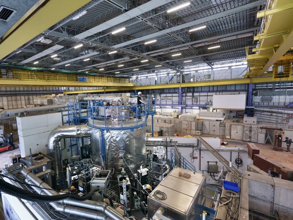 The CLOUD experiment in the CERN East Hall. (Image: CERN)