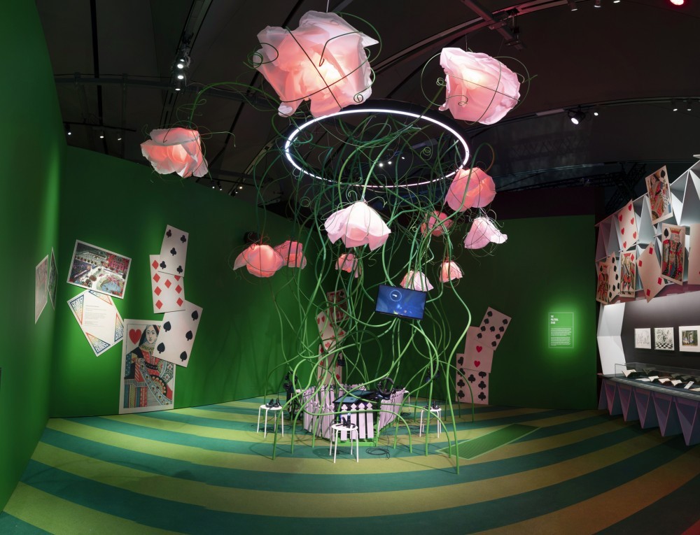 Alice Curiouser and Curiouser, 2021, Installation. © Victoria and Albert Museum, London