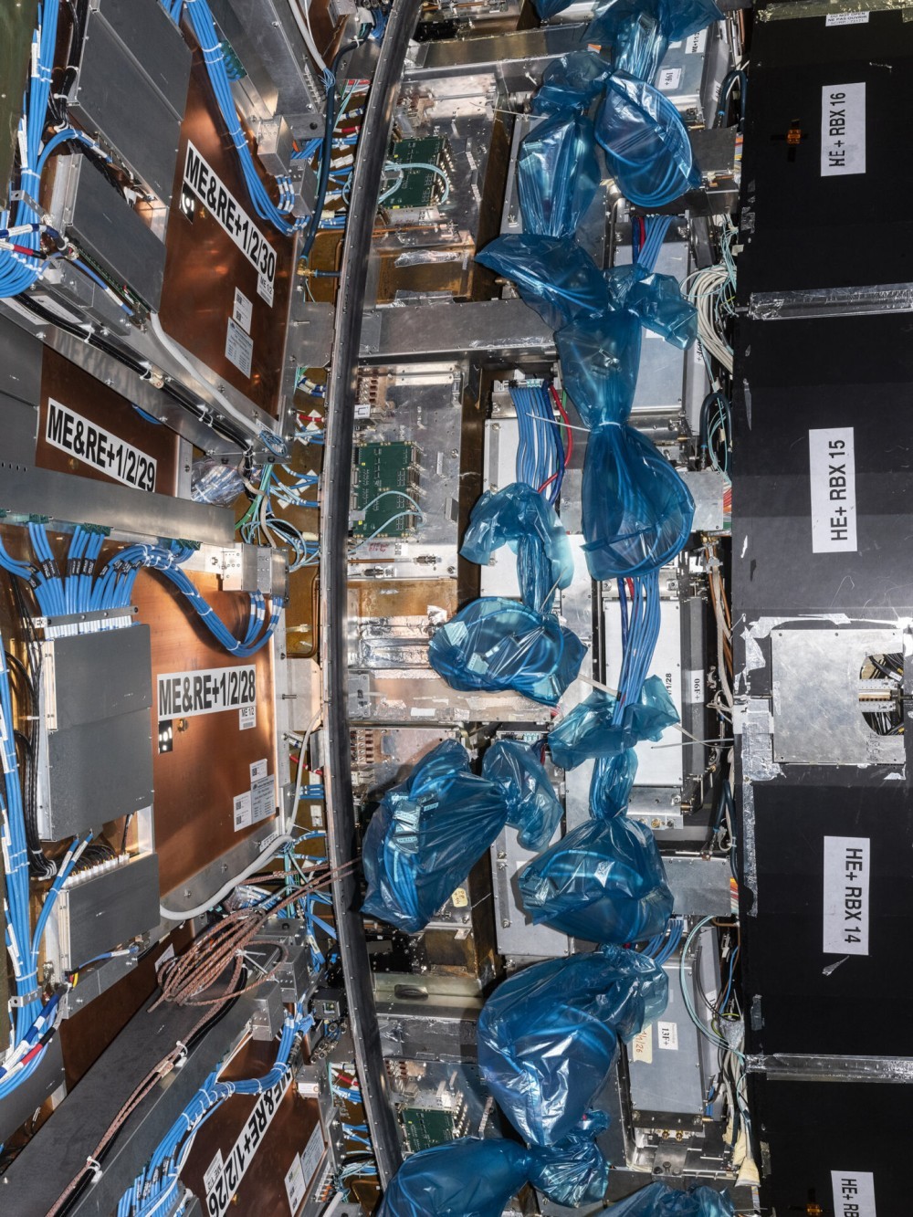 Close-up of the CMS Experiment at the Large Hadron Collider. Photo by Armin Linke